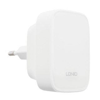 Ładowarka 32W 3 porty USB PD QC Ldnio Q334 white LDNIO