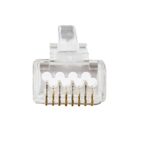 Wtyk RJ45 przelotowy kat7 FTP PT-RJ457FT-15 10 szt SPACETRONIK