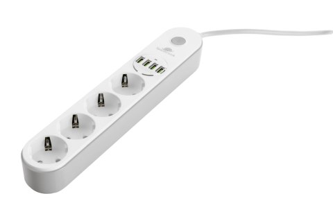Listwa zasilająca Spacetronik SR-203 4 porty USB