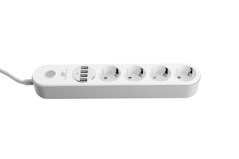 Listwa zasilająca Spacetronik SR-203 4 porty USB