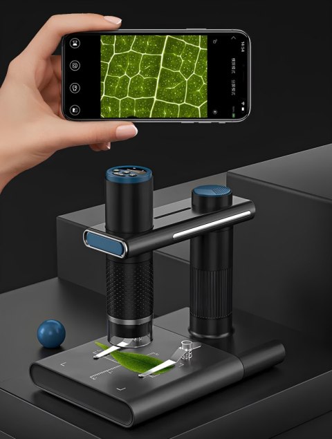 Mikroskop cyfrowy Wifi Smartphone SP-MS01B Zestaw