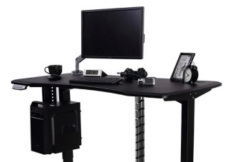 Prowadnica kablowa czarna Spacetronik SPK-03B 73cm