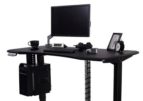 Prowadnica kablowa czarna Spacetronik SPK-03B 73cm