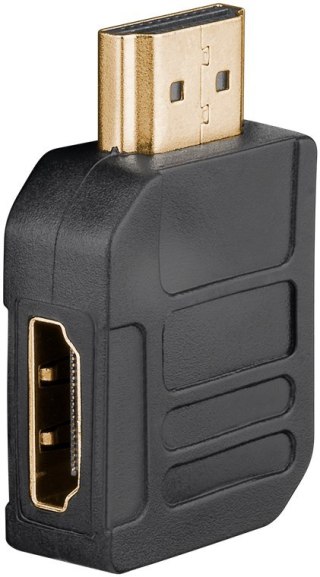 Adapter gniazdo - wtyk HDMI 2.1 8K POZIOMY 270st. Goobay