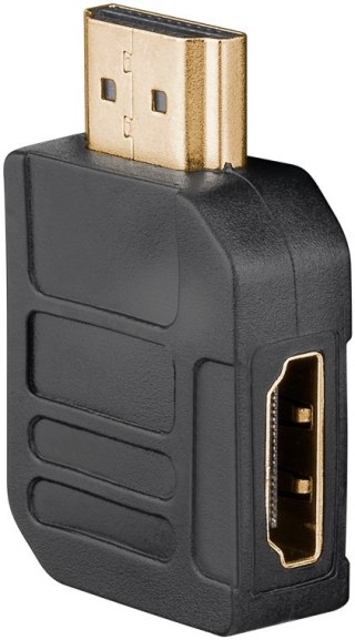 Adapter gniazdo - wtyk HDMI 2.1 8K POZIOMY 90st. Goobay