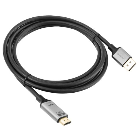 Kabel DP HDMI 8K 60Hz Spacetronik KDH-SPA010 1m SPACETRONIK