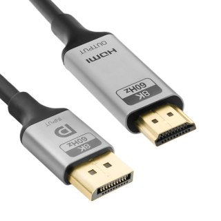 Kabel DP HDMI 8K 60Hz Spacetronik KDH-SPA020 2m SPACETRONIK