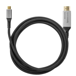 Kabel USB-C 3.1 HDMI 4K Spacetronik KCH-SPA010 1m SPACETRONIK