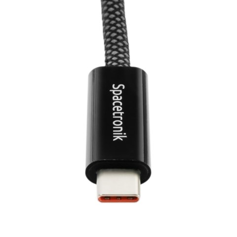 Kabel USB-C 4.0 40Gbit/s Gen3x2 Spacetronik 1.2m