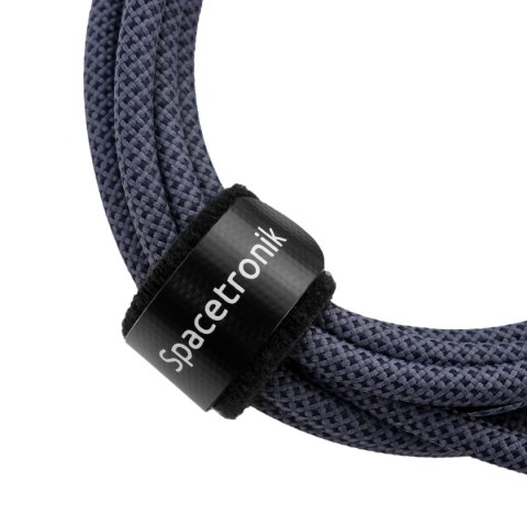 Kabel USB-C PD100/240W Spacetronik 1m granatowy