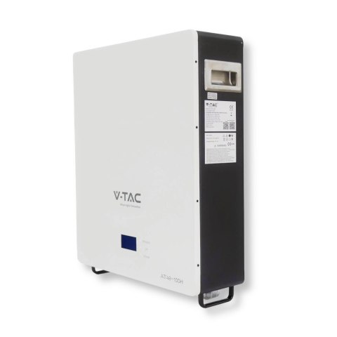 Magazyn Bank Energii V-TAC Powerbank AT48-100H 5.12kWh 100Ah/51,2V 5120Wh LiFePO4 VT-5139 10 Lat Gwarancji