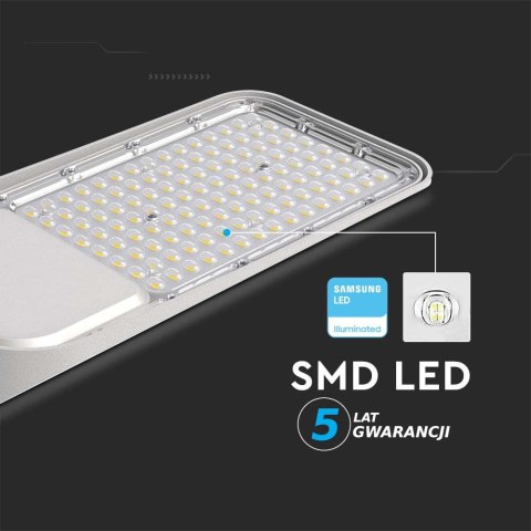 Oprawa Uliczna LED V-TAC SAMSUNG CHIP z regulacją 50W 120Lm/W VT-59ST 4000K 5740lm 5 Lat Gwarancji