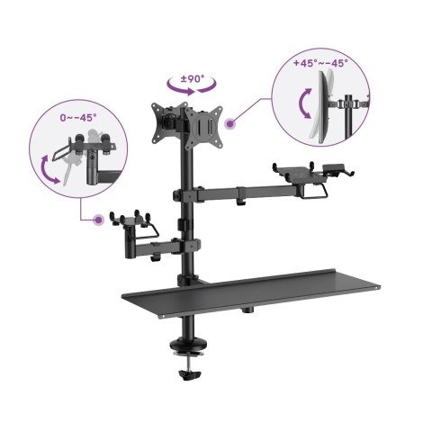 Uchwyt sprzedażowy POS Spacetronik SPA-124 SPACETRONIK