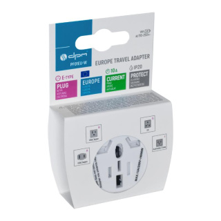 Adapter podróżny przejście wtyk PL gniazdo USA UK GB CHINY AC 230V 110V 10A DPM