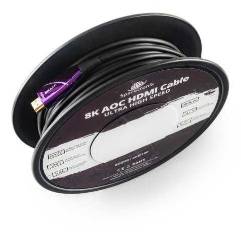 Kabel optyczny UHS AOC HDMI 2.1 SH-OX400 40 m