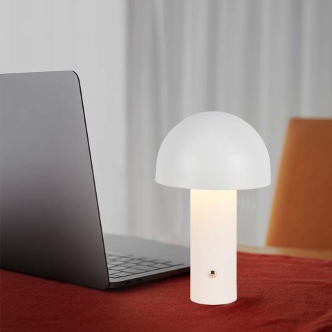 Lampka Biurkowa Nocna V-TAC 1W LED 25cm Ładowanie USB Ściemnianie Biała VT-1047 3000K-6000K 200lm