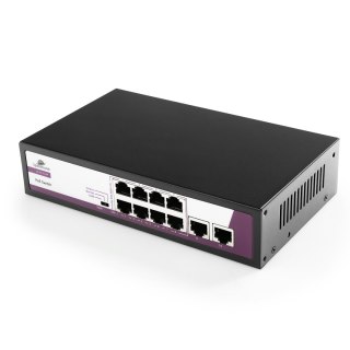 SWITCH 10-portowy 100Mbps POE 120W SP-SF1010P SPACETRONIK