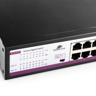 SWITCH 16-portowy SP-SG1016 Gigabit SPACETRONIK