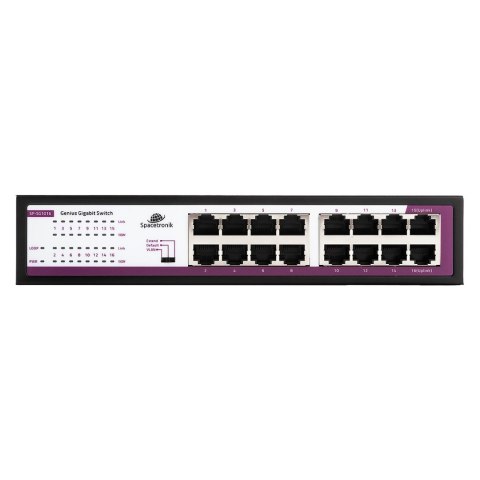 SWITCH 16-portowy SP-SG1016 Gigabit SPACETRONIK