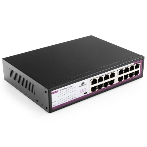 SWITCH 16-portowy SP-SG1016 Gigabit SPACETRONIK