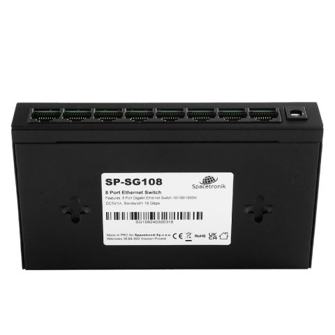 SWITCH 8-portowy SP-SG108 Gigabit