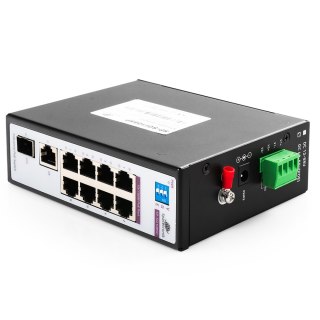 SWITCH 8-portowy SP-SGI108SP Przemysłowy PoE SFP SPACETRONIK