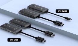 Bezprzewodowe USB-C / HDMI 4K Spacetronik SPH-CW20 SPACETRONIK