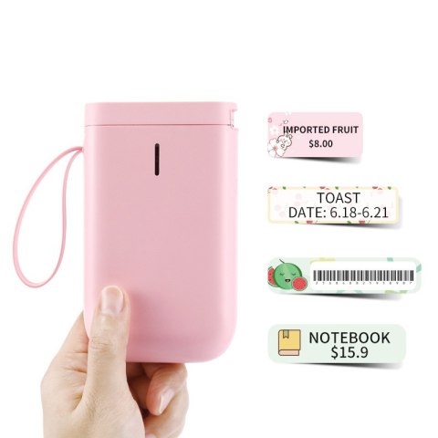 Drukarka etykiet Niimbot D11 różowa Wuhan Jingchen Trade