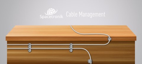 Organizer do kabli Spacetronik SPK-102