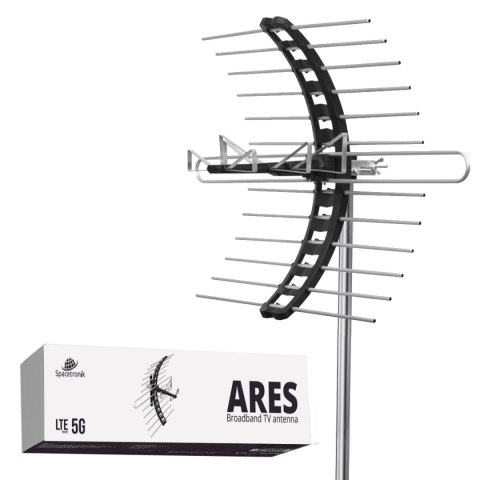 Antena szerokopasmowa DVB-T2 Spacetronik Ares 5G SPACETRONIK