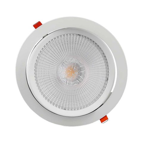 Oprawa V-TAC LED Downlight SAMSUNG CHIP 10W Ruchoma VT-2-10 4000K 1075lm 5 Lat Gwarancji