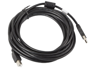 Przewód kabel do drukarki USB 2.0 A-B 5m czarny Lanberg