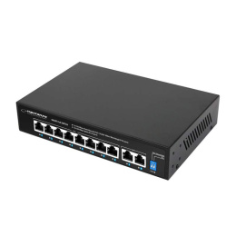 Switch do monitoringu IP CCTV 10-portowy 100MB 8xPOE 96W Esperanza