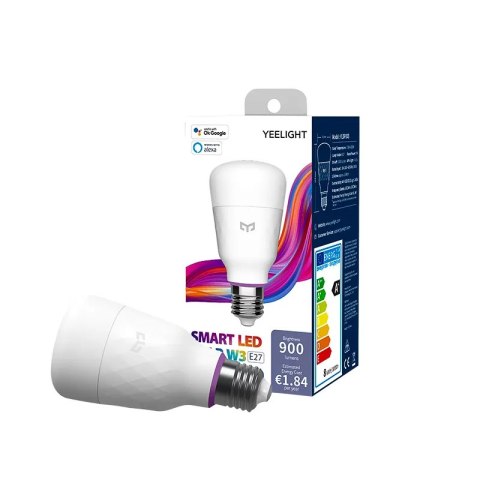 Żarówka LED E27 8W RGB Yeelight Smart W3 kolorowa YEELIGHT