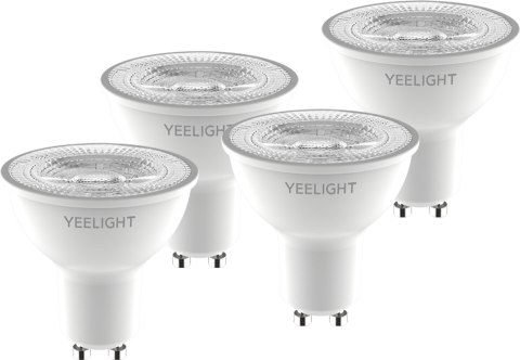 Żarówka LED GU10 WiFi Yeelight W1 Ściemnialna 4szt YEELIGHT