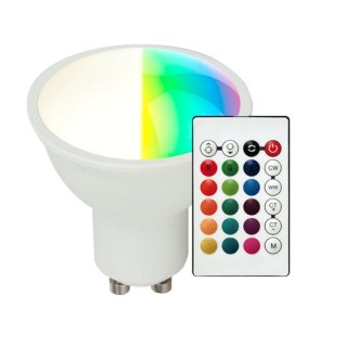 Żarówka LED V-TAC 4,8W GU10 Pilot VT-2244-N-1 RGB+4000K 420lm