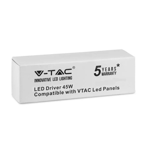 Zasilacz do Paneli LED 40W 1050mA DC:30-42V V-TAC