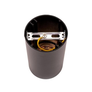 Oprawa Sufitowa V-TAC GU10 Okrągła Natynkowa Tuba Czarny+Różowe Złoto 80x140mm VT-882RD-RG