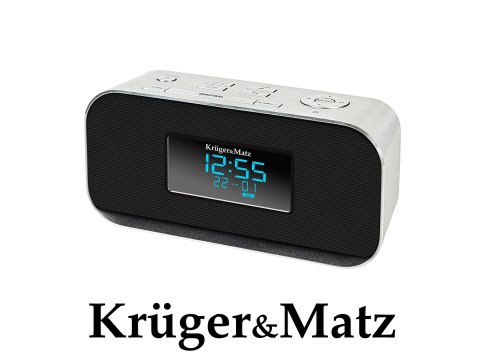 Radiobudzik Kruger&Matz KM1150 , BLUETOOTH , AUX, USB