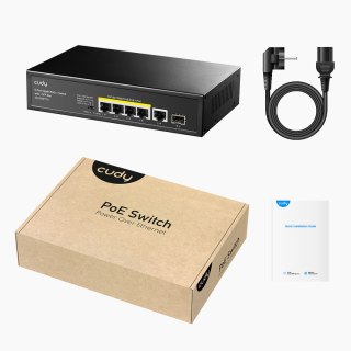 SWITCH PoE+ 5-port GS1005PTS1 120W 1Gbps Cudy