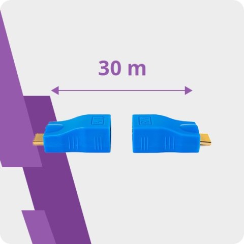 Konwerter HDMI na LAN Spacetronik SPH-HLC6 Eco SPACETRONIK