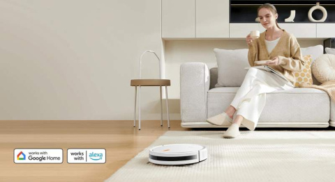 Robot sprzątający z mopem Xiaomi Robot Vacuum E5 czarny