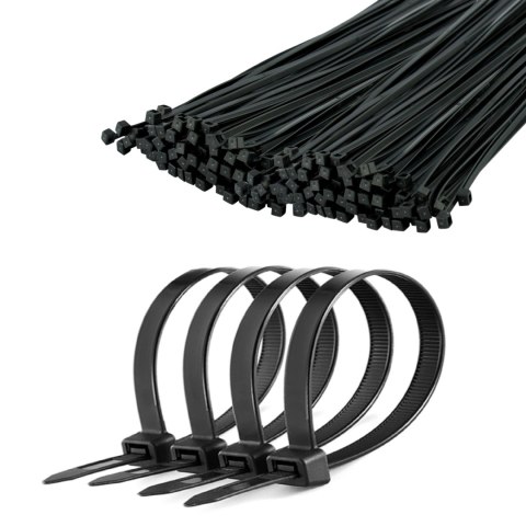 Opaska zaciskowa 2,5 mm/15 cm czarna Cabletech 100szt.