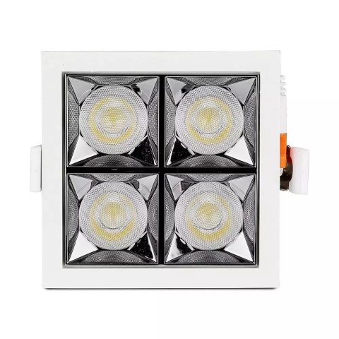 Oprawa V-TAC Downlight SAMSUNG CHIP 16W UGR19 CRI90+ 36st VT-2-16-1 4000K 1280lm 5 Lat Gwarancji