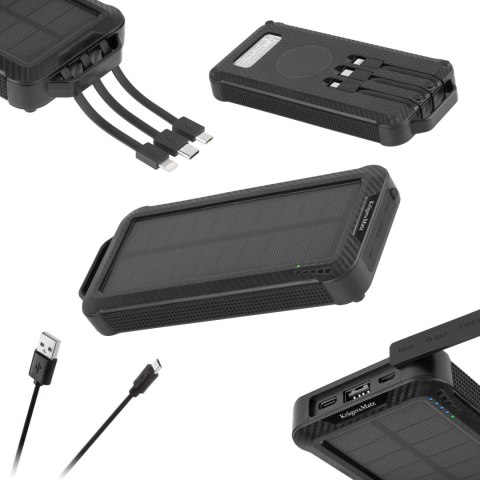 POWER BANK Kruger&Matz 10000 mAh Li-pol solarny