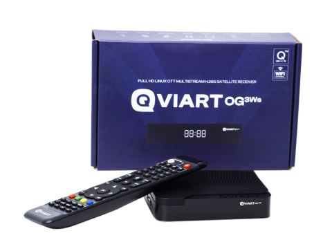 Tuner IPTV Qviart OG3Ws SAT DVB-S2 Linux OTT Qviart