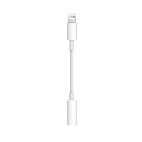 Adapter do słuchawek Iphone Apple Lightning na Jack 3,5 biały