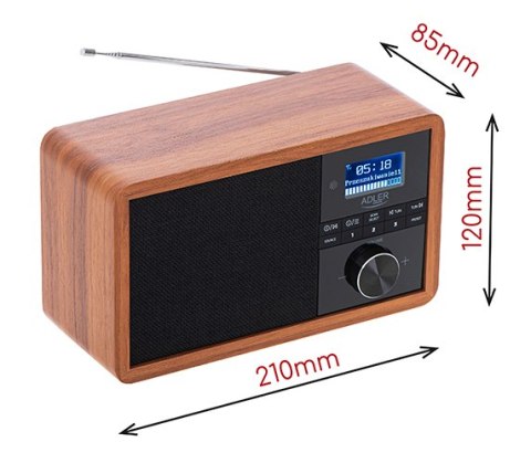 Adler Radio Dab + Bluetooth