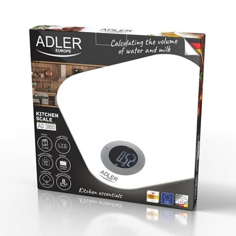 Adler Waga kuchenna - LCD - 10 kg