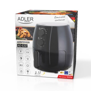 Adler Frytkownica beztłuszczowa 2,5 L - Airfryer